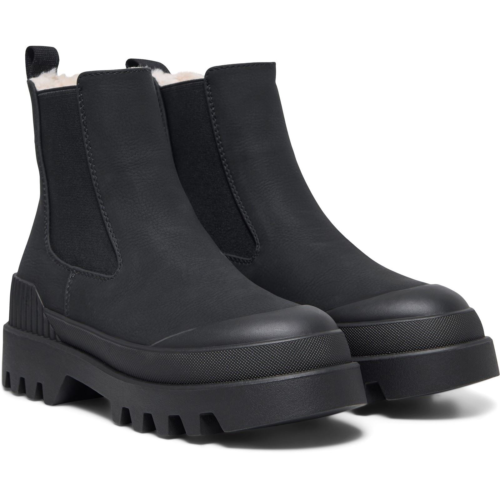ONLY BUZZ-5 Polyurethane Women's Black Boots