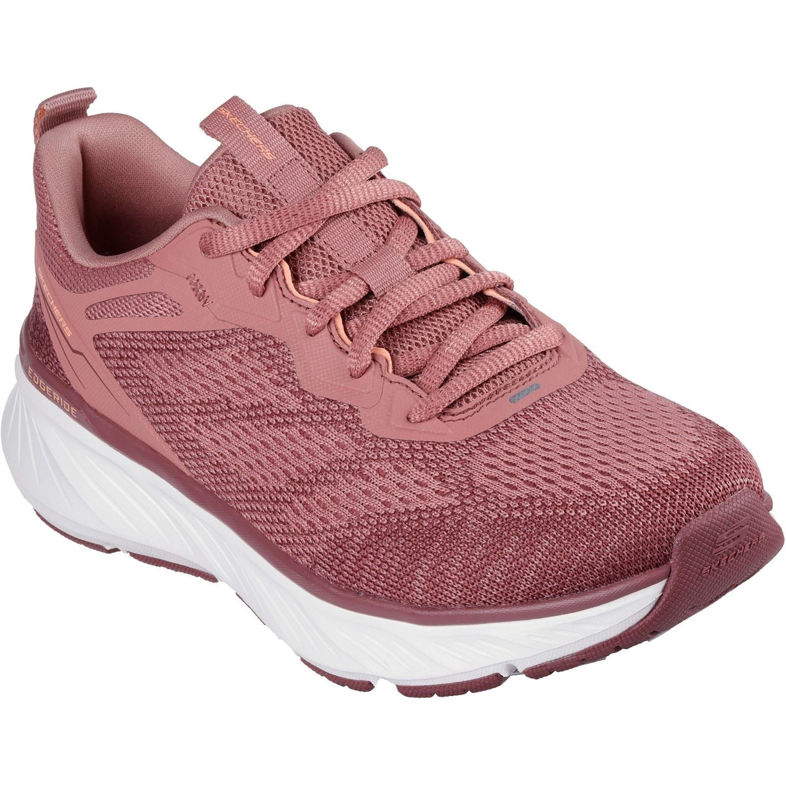 Skechers Edgeride Power Flow Textile Women's Dark Mauve Sneakers