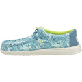 HEYDUDE Wally H2O Tropical Nylon Men's Blue Tropical Boat Shoes