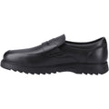 Hush Puppies Rocco Loafer Leather Boys's Black Loafers