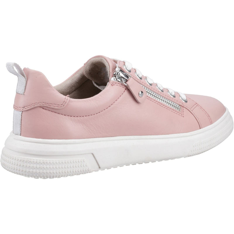 Hush Puppies Martha Leather Women's Pink Sneakers