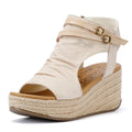 Blowfish Malibu Lacey Women's Bone Denim Sandals