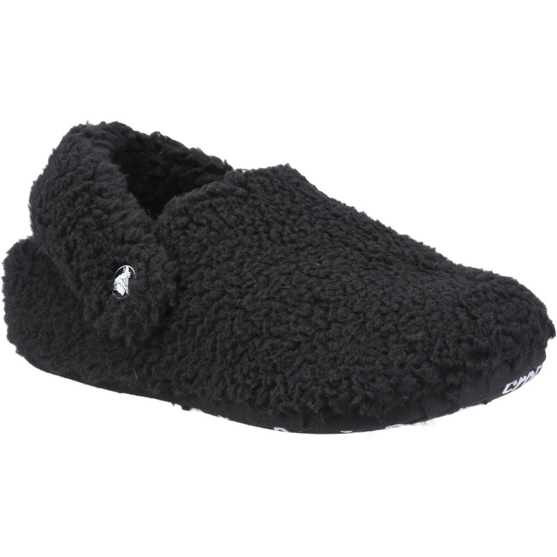 Crocs Classic Cozzzy Synthetic Black Slippers