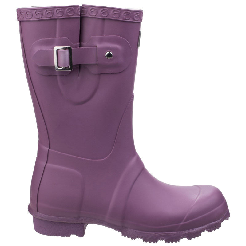 Cotswold Windsor Rubber Women's Purple Wellington Boots