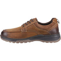 Hush Puppies Percy Leather Men's Tan Lace-Up Shoes