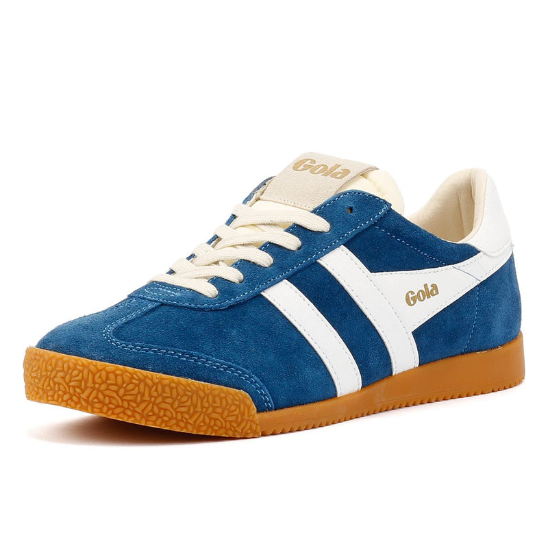 Gola Elan Suede Women's Marine Blue/White Sneakers