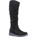 Hush Puppies Lucinda Suede Women's Black Boots
