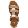Geox D CAMALEI Synthetic Synthetic Women's Caramel Sandals