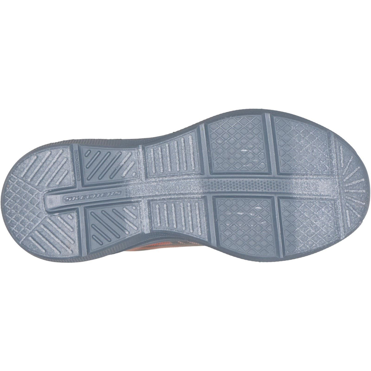 Skechers Microspec Velocity Grid-Shift Boy's Charcoal/Orange & Black Trainers