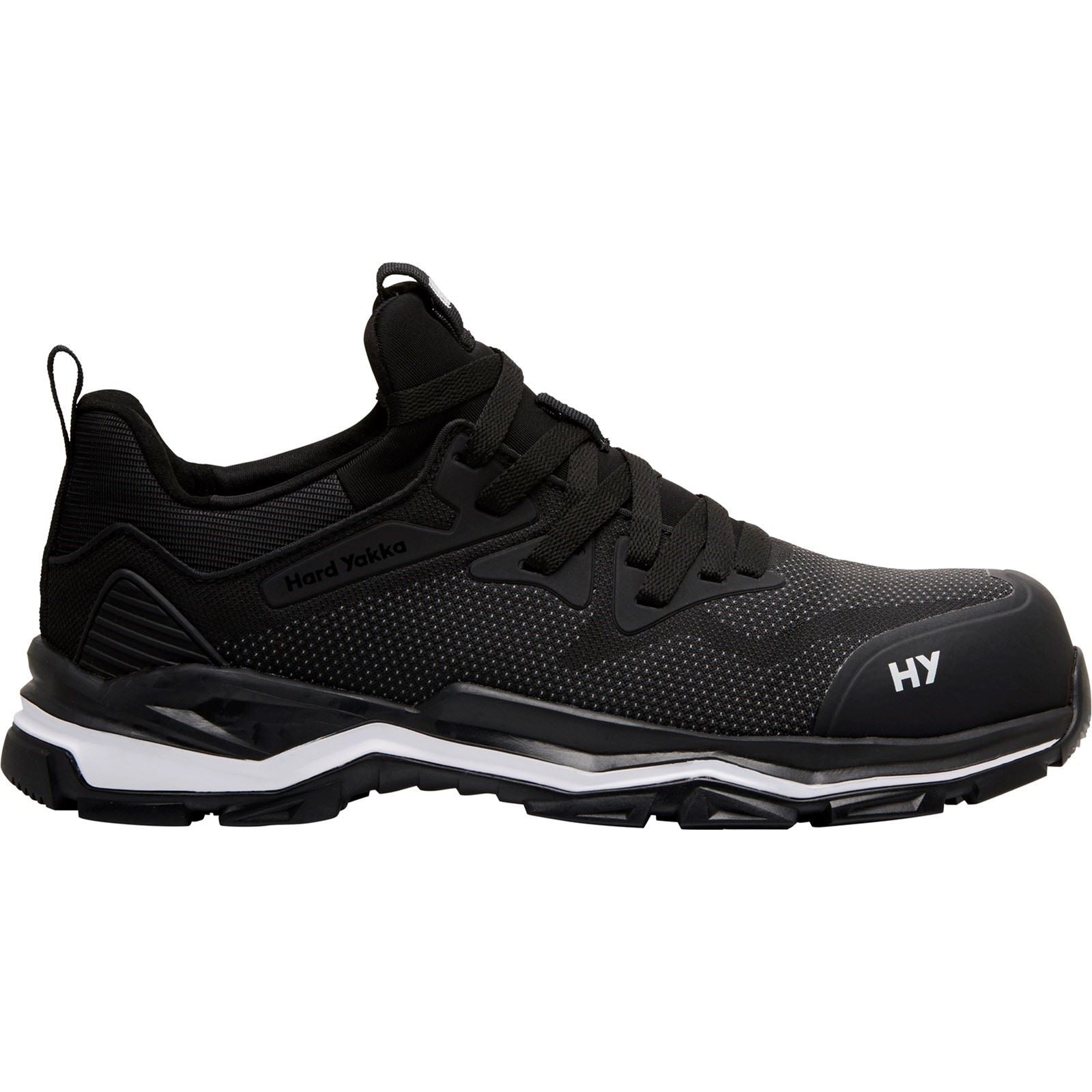 Hard Yakka Icon Synthetic Black Safety Sneakers