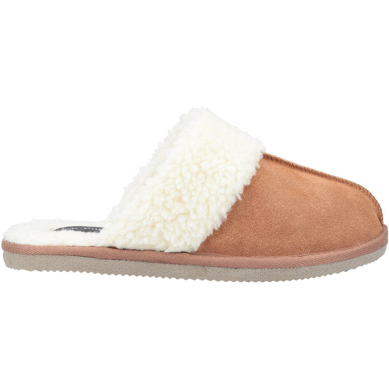 Hush Puppies Arianna Suede Women's Tan Slippers