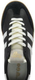 Gola Cyclone Leather Women's Black/White/Gum Sneakers