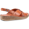 Hush Puppies Elena Leather Women's Tan Wedges