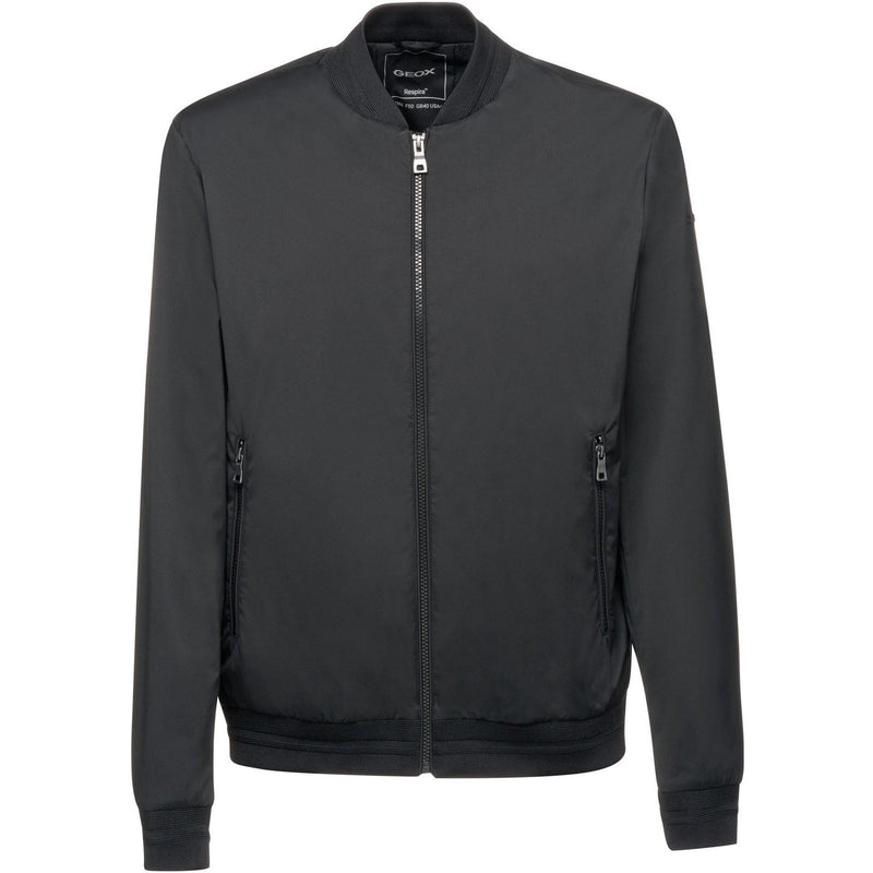 Geox M AVOLA Men's Black Bomber Jacket