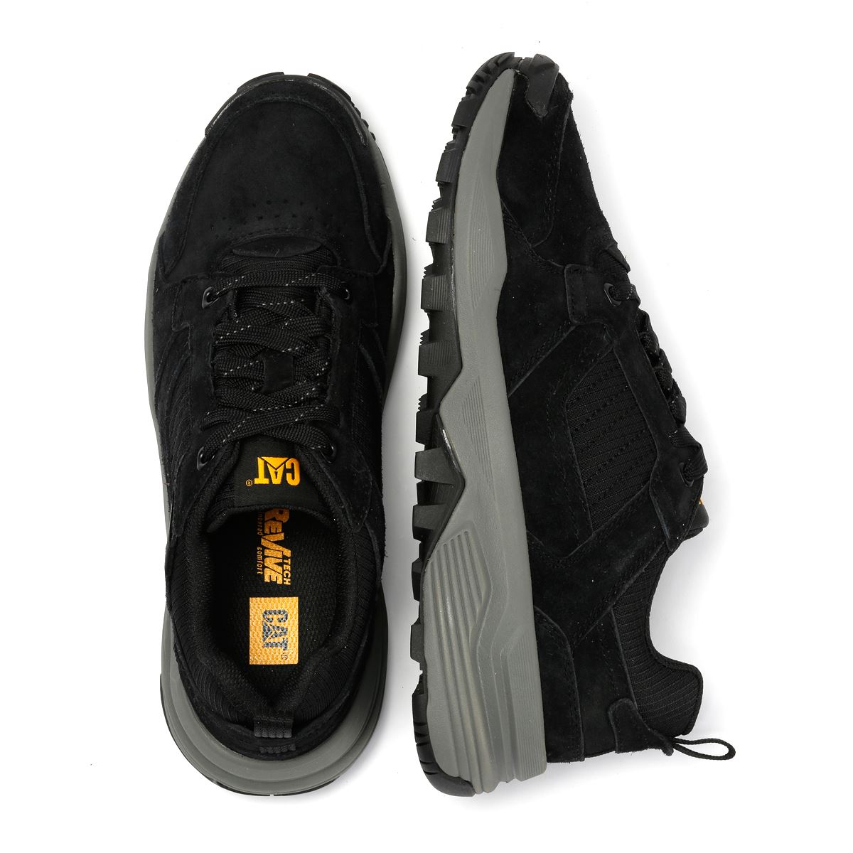 Caterpillar Grapple Suede Men's Black Sneakers