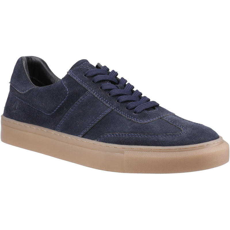 Hush Puppies Riley Suede Men's Navy Suede Sneakers