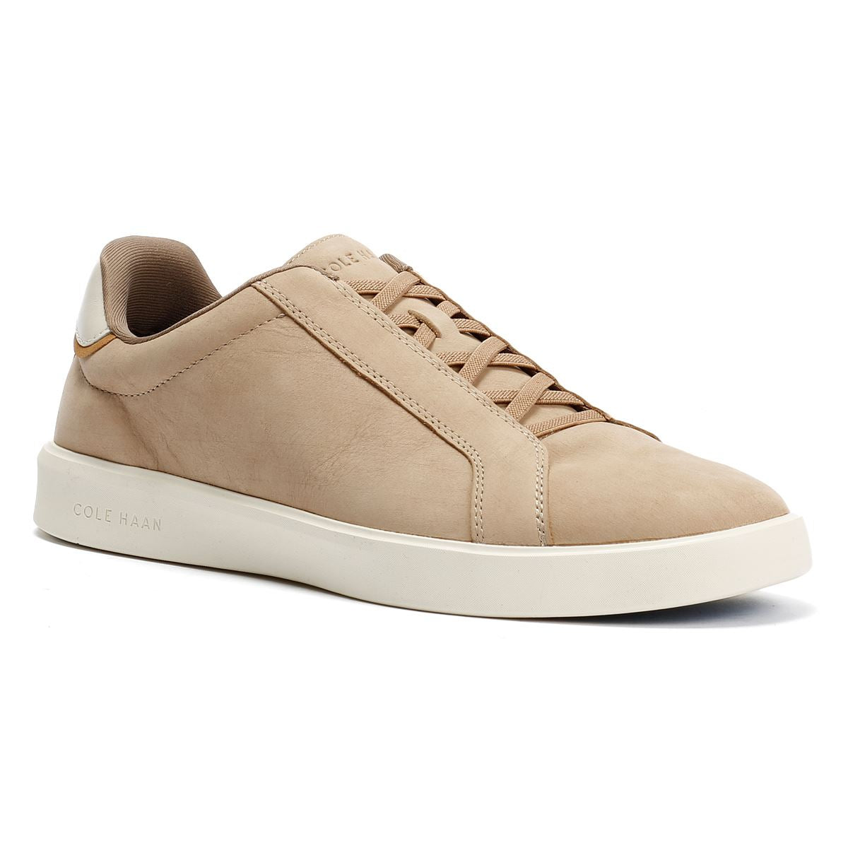Cole Haan Grand Crosscourt Nubuck Men's Beige/Farro/Ivory Sneakers
