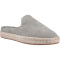 TOMS Santiago Mule Leather Men's Vetiver Grey Slippers