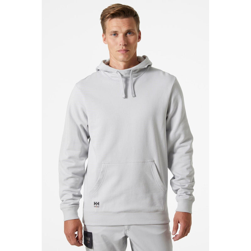 Helly Hansen Workwear Classic Cotton Men's Grey Hooded Sweatshirt