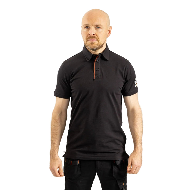 Helly Hansen Workwear Kensington Cotton Men's Black Polo Shirt