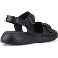 Hush Puppies Alison Leather Women's Black Sandals