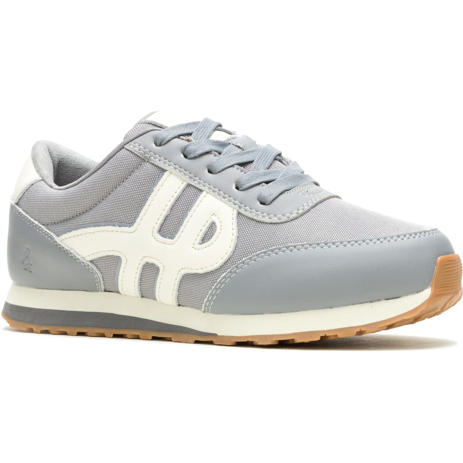 Hush Puppies Seventy8 Leather Women's Grey Sneakers