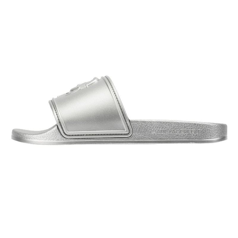 Karl Lagerfeld Kondo 2.0 Karl NFT Women's Silver Slides