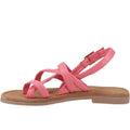 Hush Puppies Hope Leather Women's Coral Sandals