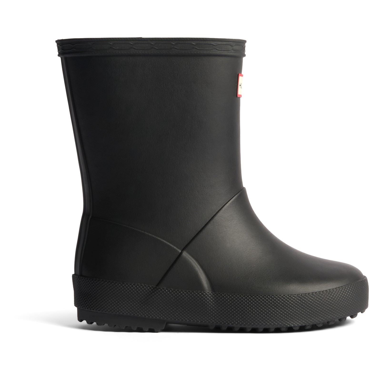 Hunter Kids First Insulated Boot Rubber Kid's Black Wellington Boots