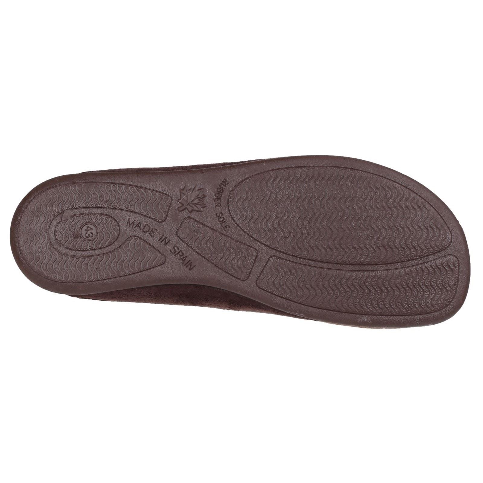 Cotswold Westwell Textile Men's Brown Slippers