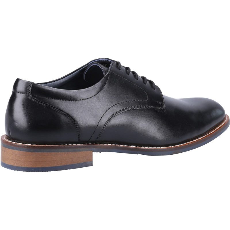 Hush Puppies Damien Lace Up Leather Men's Black Lace-Up Shoes