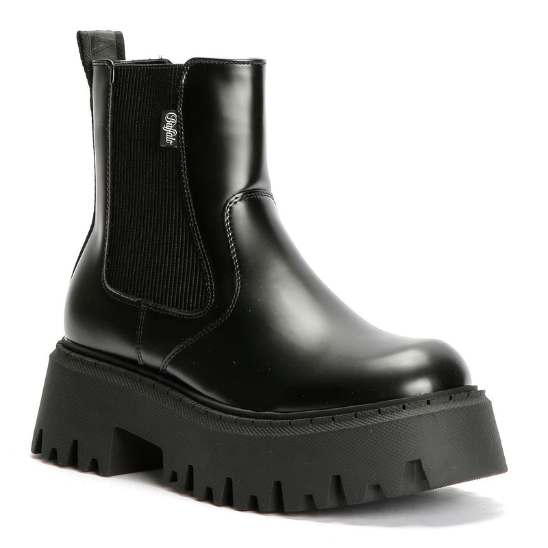 Buffalo Aspen Chelsea Women's Black Boots