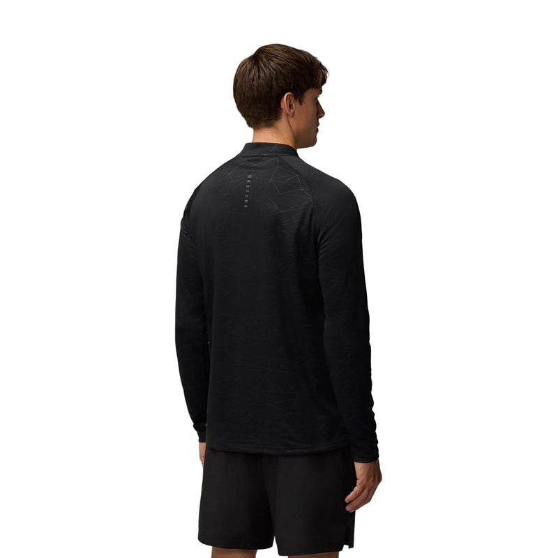 Castore Adapt Training 1/4 Zip Top Polyester Men's Black Activewear T-Shirts