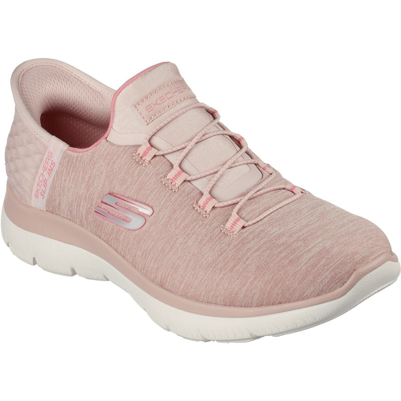Skechers Summits Dazzling Haze Textile Women's Rose Sneakers