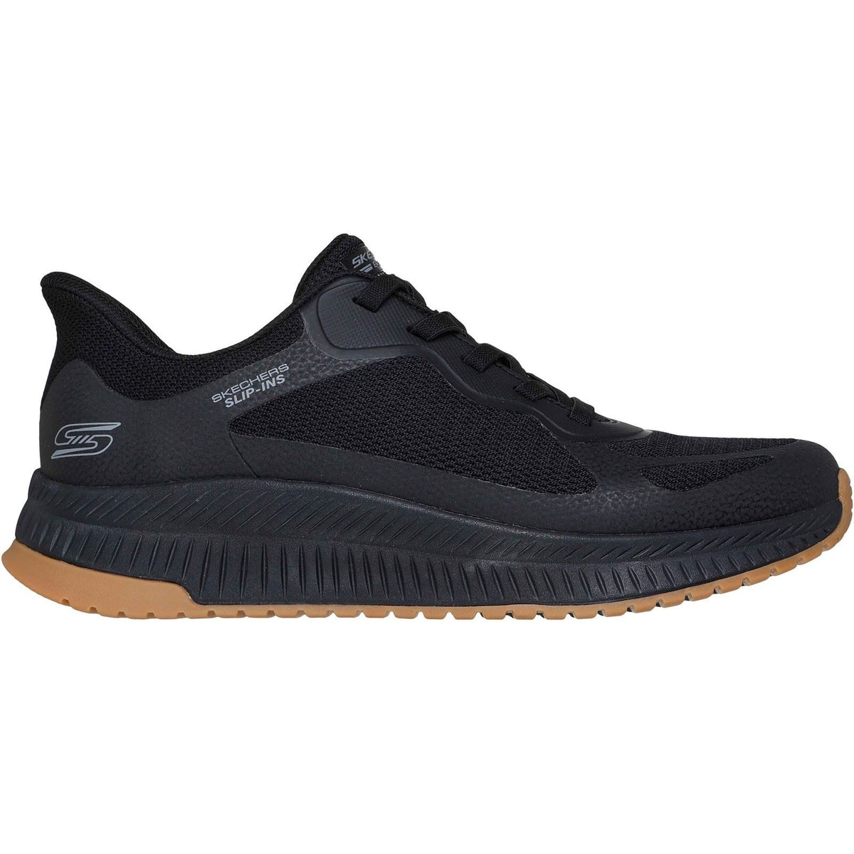 Skechers BOBS Sport Squad Chaos 4 Men's Black Trainers