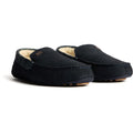 Hunter Moccassin Slipper Suede Men's Navy Slippers