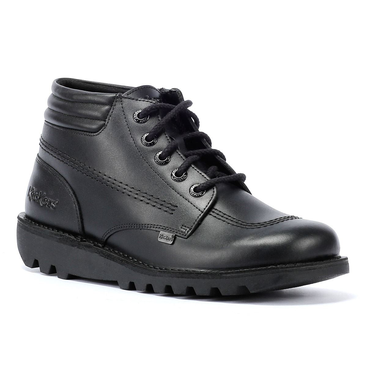 Kickers Kick Hi Padded Men's Black Leather Boots