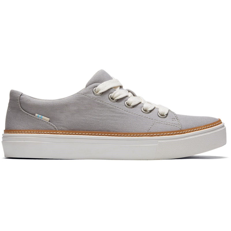 TOMS Alex 100% Cotton Women's Drizzle Grey Sneakers