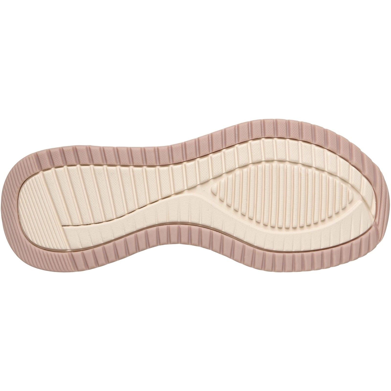 Skechers BOBS Sport Squad 4 Dire Step Polyester Women's Blush Sneakers