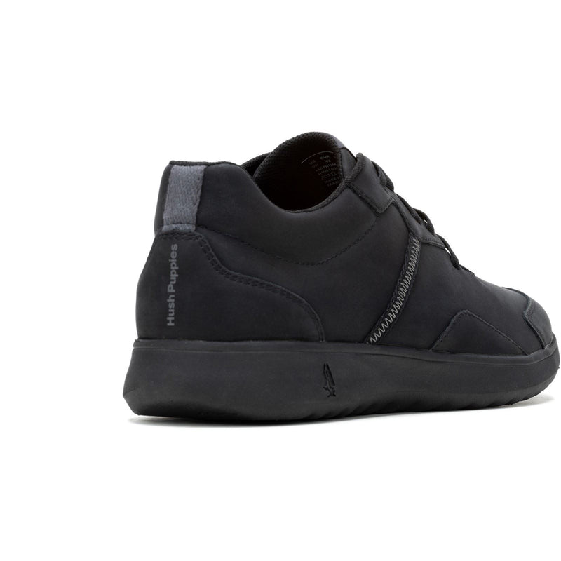 Hush Puppies The Good Leather Men's Black Sneakers