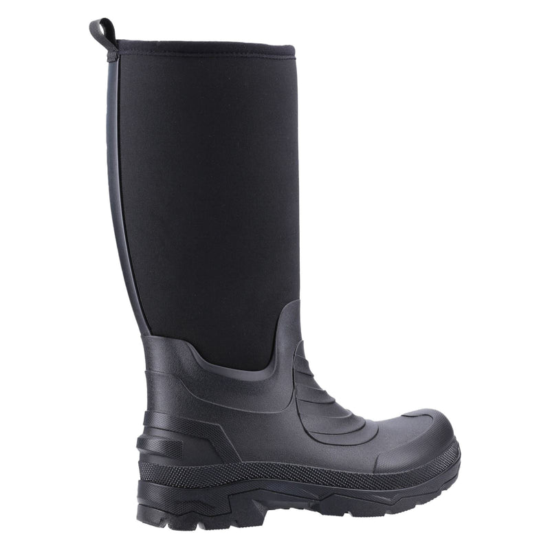 Cotswold Kenwood Synthetic Black Wellington Boots
