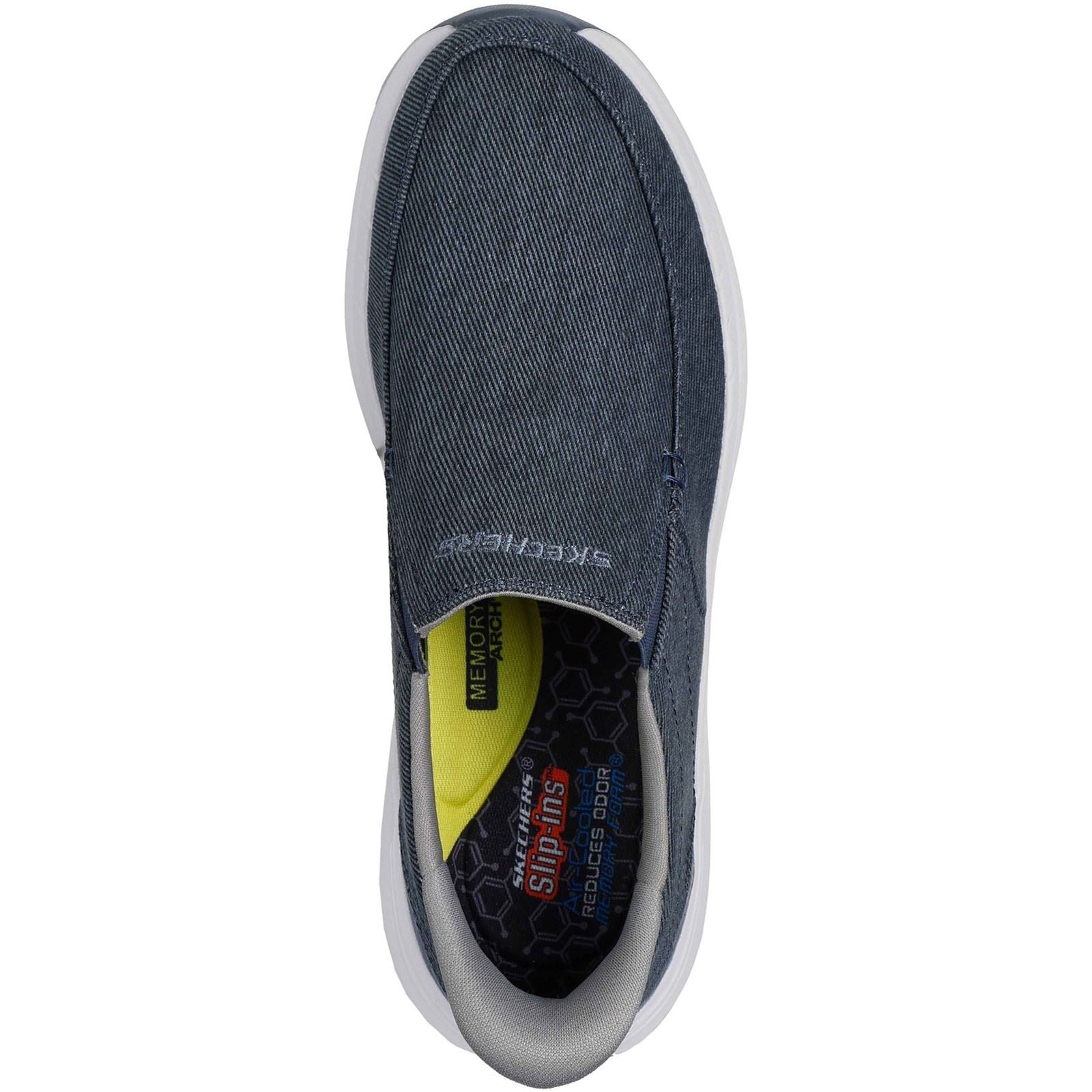 Skechers Decklan - Gulliver Textile Men's Navy Standard Trainers