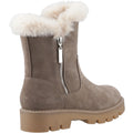 Hush Puppies Ambre Suede Women's Taupe Winter Mid Calf Boots