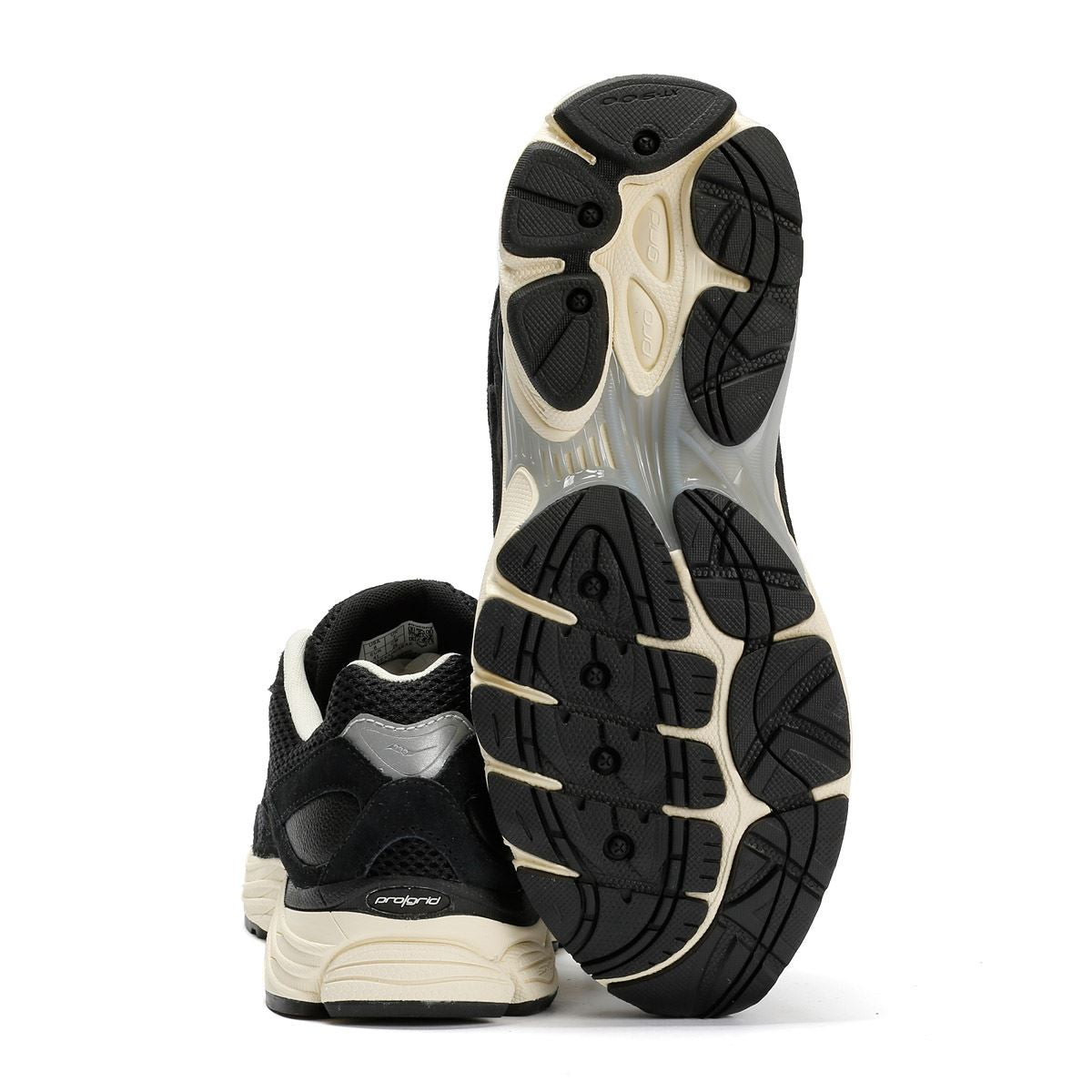 Saucony ProGrid Omni 9 Black/Cream Sneakers