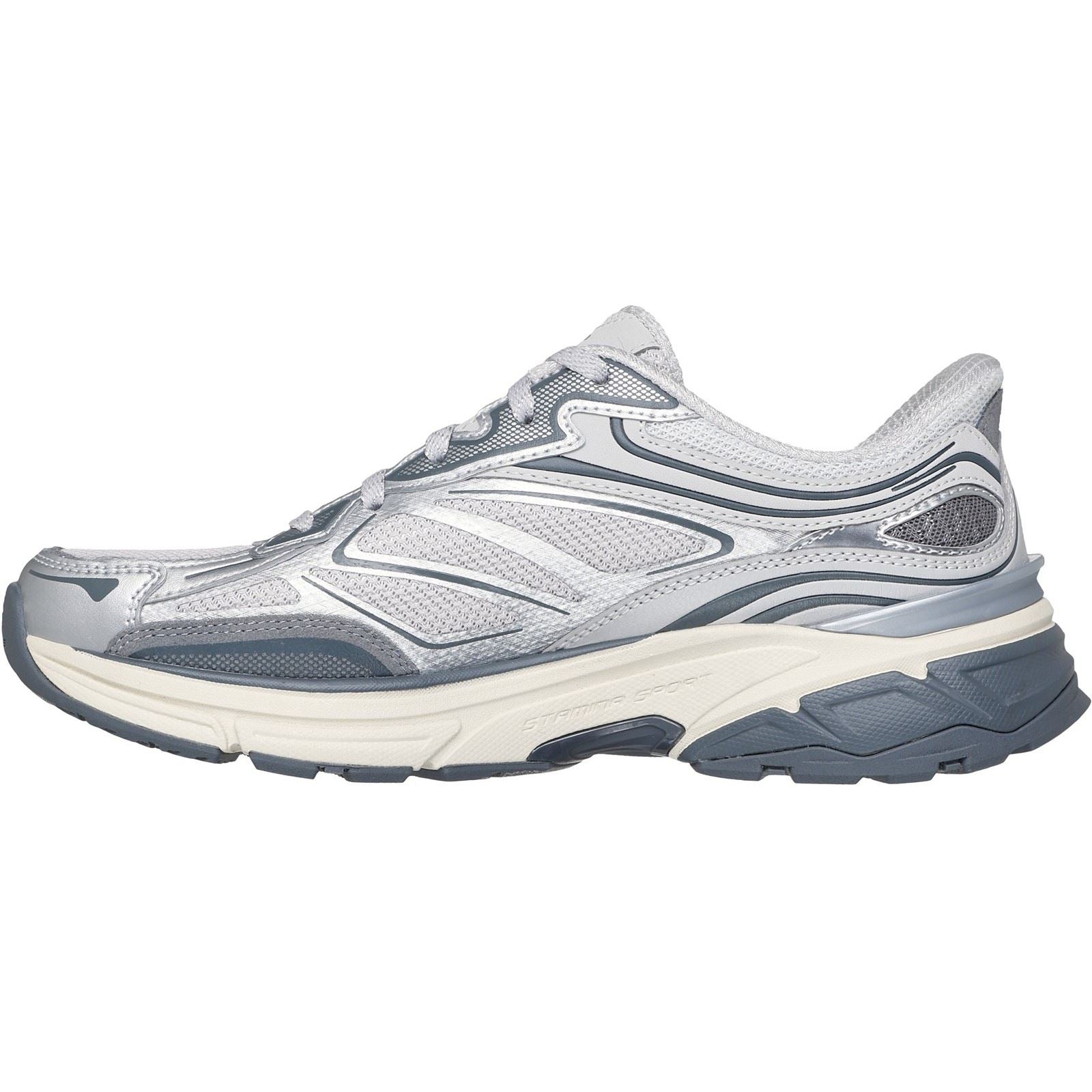Skechers Stamina Sport Women's Silver Sneakers