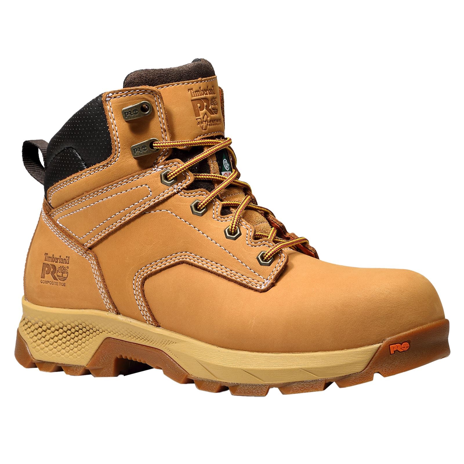 Timberland Pro Titan 6" Leather Women's Wheat Safety Boots
