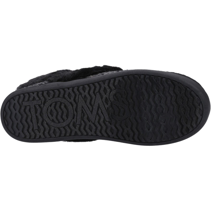 TOMS Oslo Synthetic Women's Black Slippers