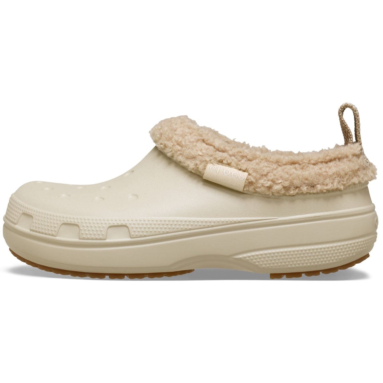 Crocs Classic Lined Shorty Thermoplastic Men's Sandstone Slippers