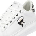 Karl Lagerfeld Kapri NFT Lo Lace Women's White Sneakers