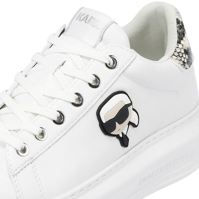 Karl Lagerfeld Kapri NFT Lo Lace Women's White Sneakers